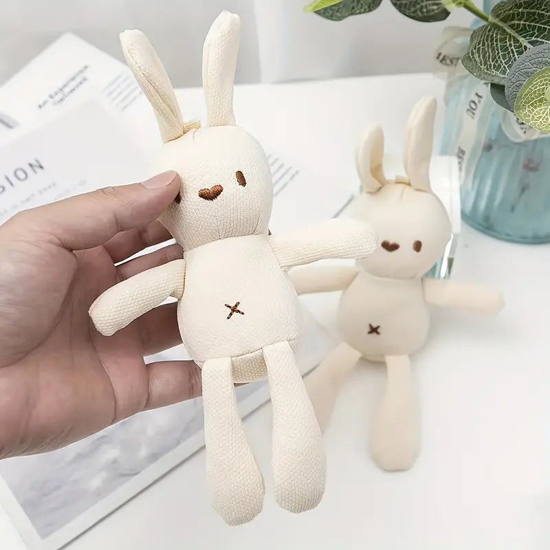 Cute Soft Toy Rabbit. Child Comfort Toy. Small For Little Hands.