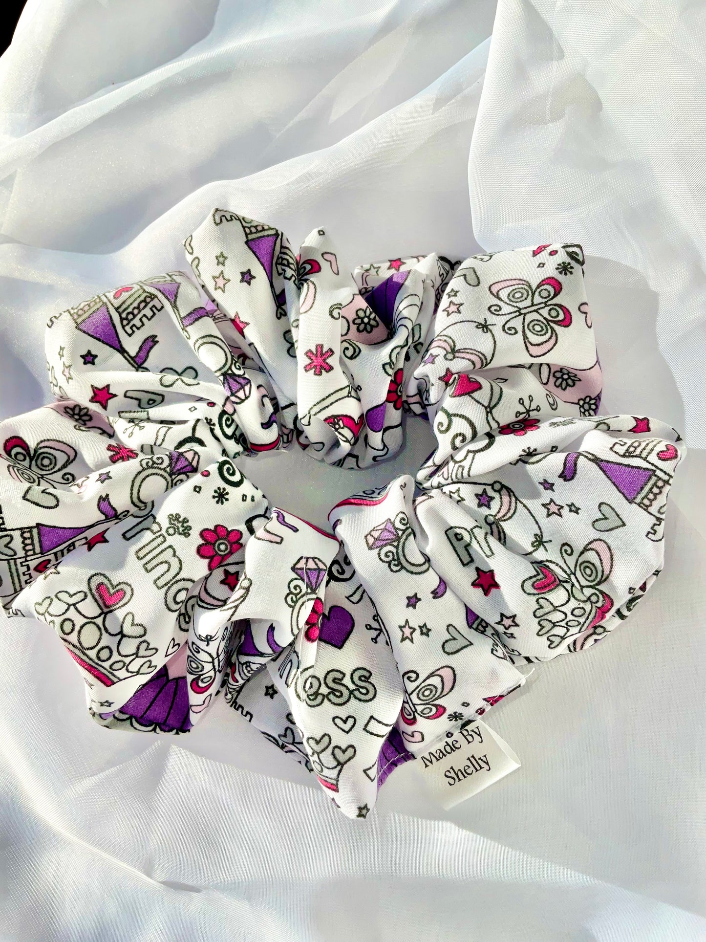 Cute Princess Hair Scrunchie