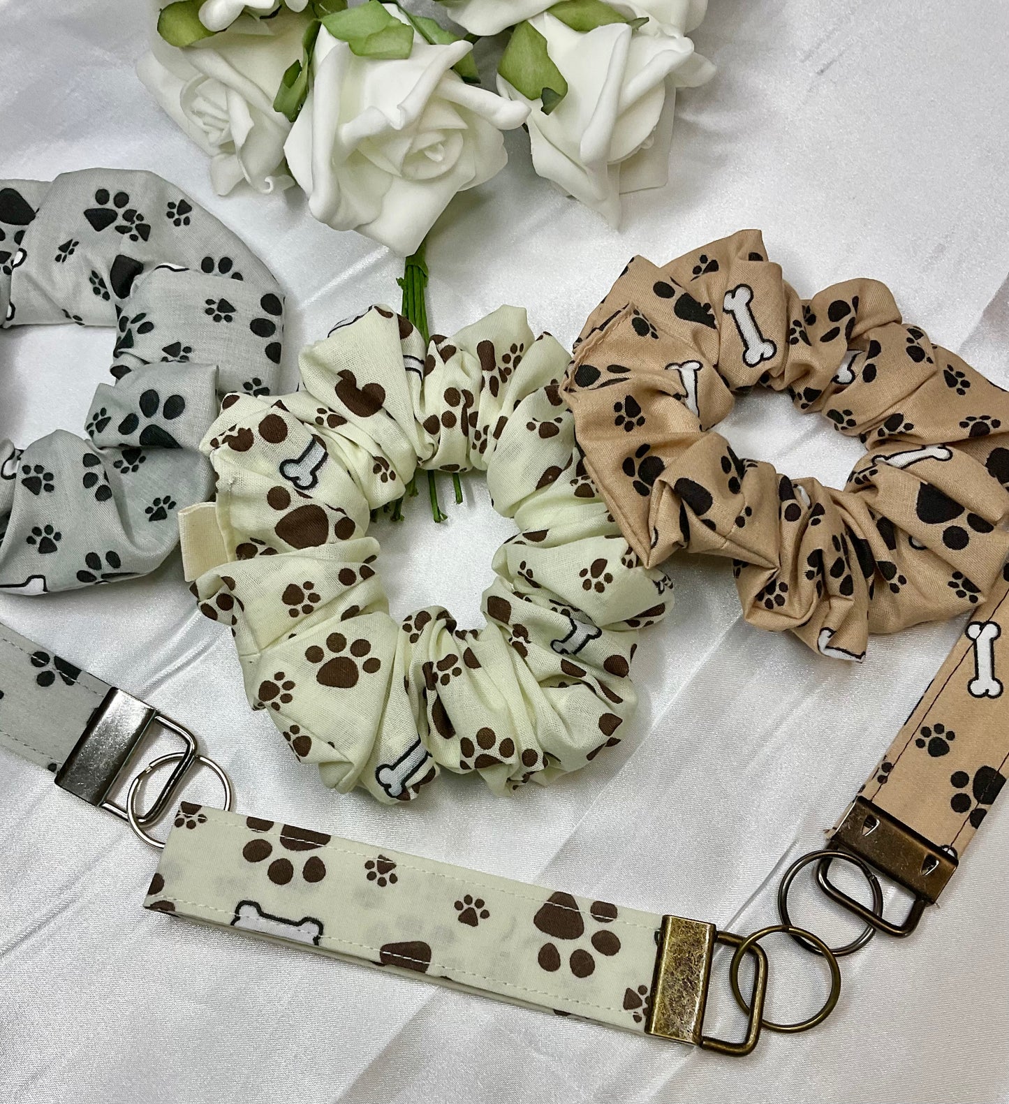 Puppy Paw Print Wristlets