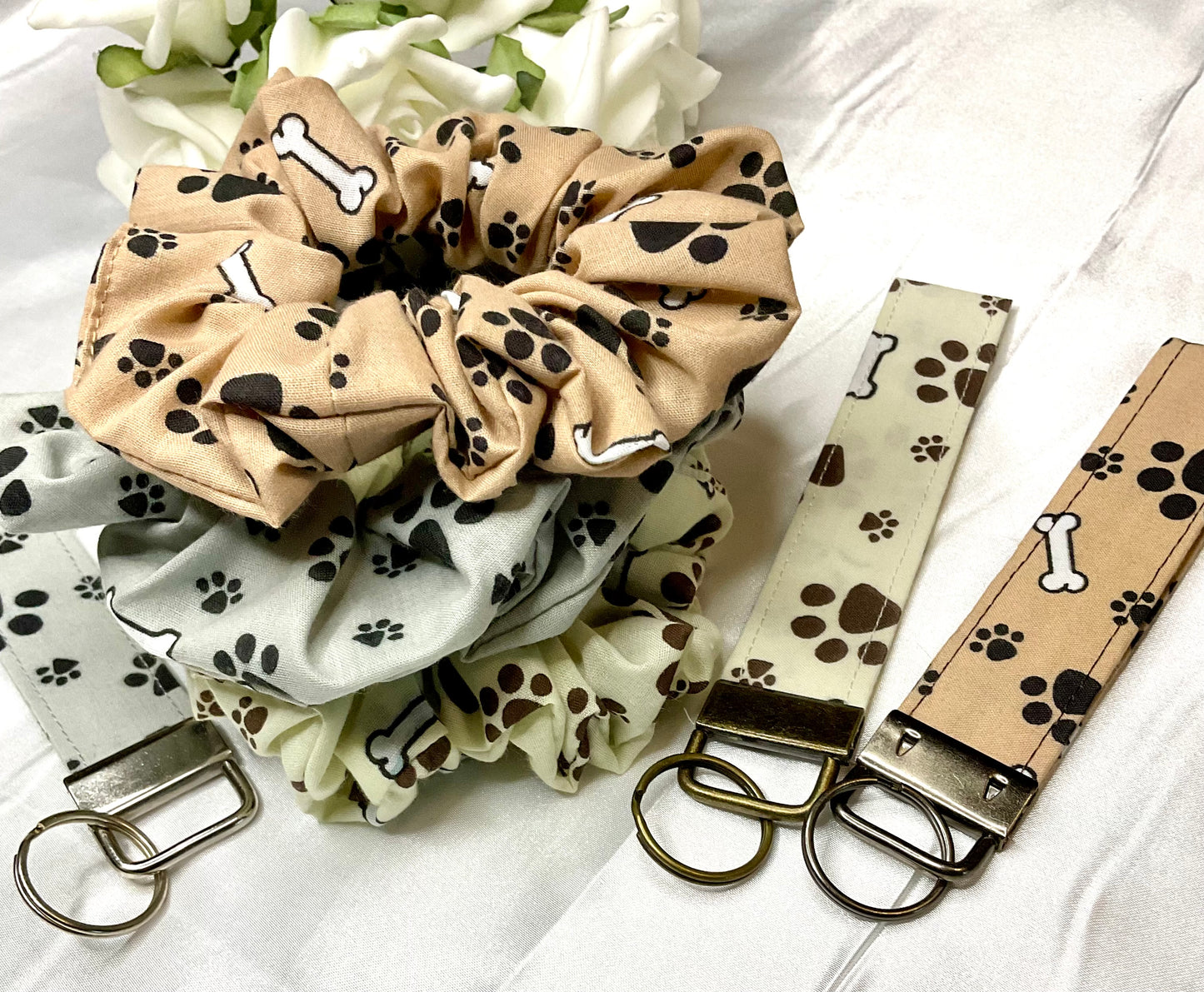 Puppy Paw Print Wristlets