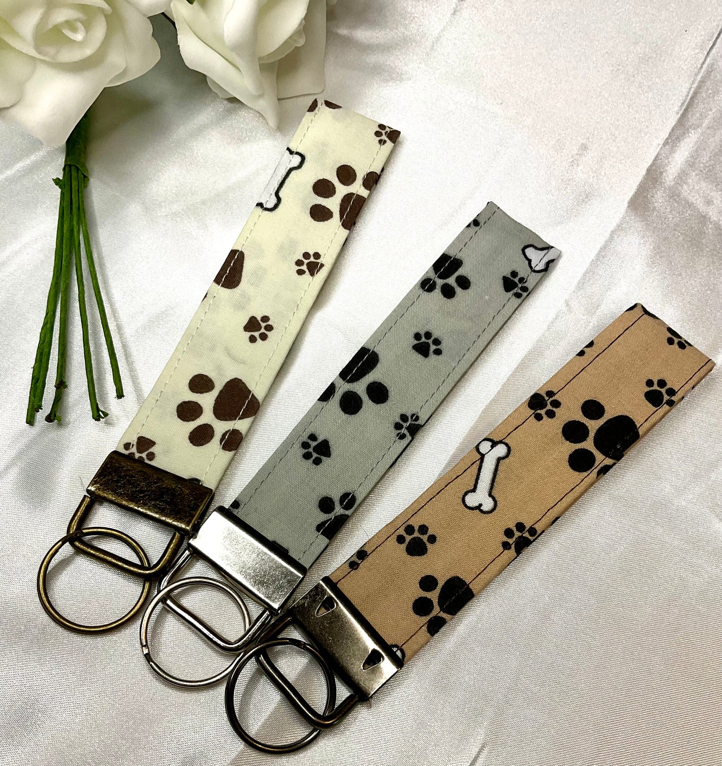Puppy Paw Print Wristlets