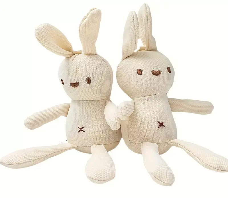 Cute Soft Toy Rabbit. Child Comfort Toy. Small For Little Hands.