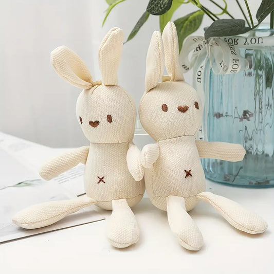 Cute Soft Toy Rabbit. Child Comfort Toy. Small For Little Hands.